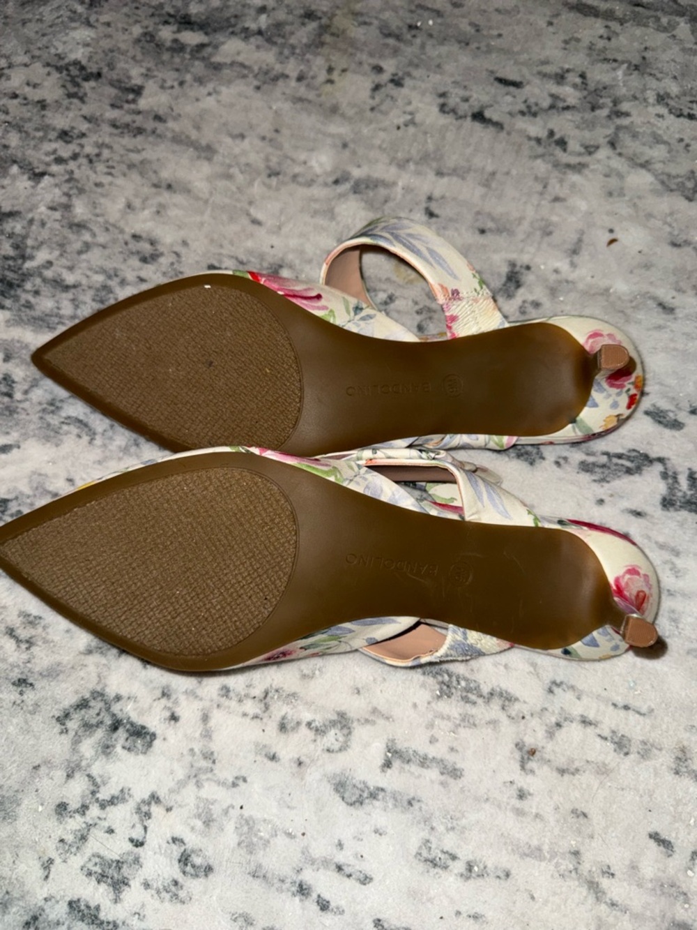 Bandolino Millie Mule Floral kitten heel mule - Picture 3 of 3